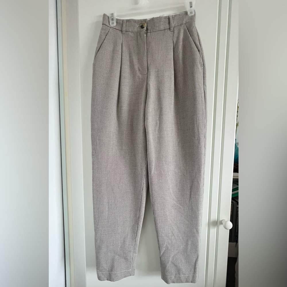 Vintage black and white pants